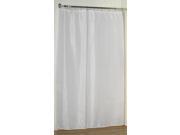 Carnation Home Fashions SC FAB 84 21 100 Percent Polyester Fabric Shower Curtain