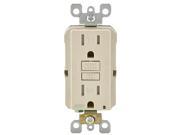 Leviton Mfg. R06 AFTR1 0KT 15 Amp Almond AFCI Receptacle