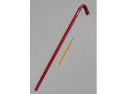 Monk Industries 62524BRD 24in Steel Red Hook Stake