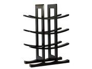 Oceanstar WR1132 12 Bottle Bamboo Wine Rack Dark Espresso