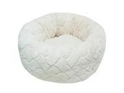 Danazoo 059562000072 Cream Fleece Pet Bed