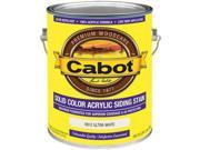Cabot 01 0807 Solid Color Acrylic Siding Stain Deep Base 1 Gallon