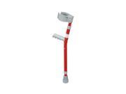 Wenzelite 10407r Aluminum Forearm Crutches Child