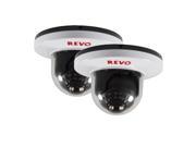 REVO America RCDS30 8BNDL2N 700 TVL Indoor Dome Surveillance Camera with 100 foo