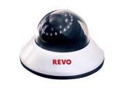 REVO America RCDS30 2A 660 TVL Indoor Dome Surveillance Camera with 80 foot Nigh