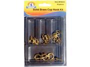 Handiman 970212 Brass Cup Hook Kit