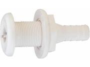 Attwood 38723 Thru Hull Connector 5 8In White