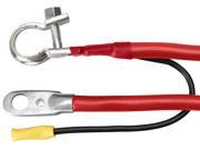 Coleman Cable 54 4LR 56 Inch Red 4 Gauge Battery Cable With Lead Wire Wire