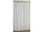 Carnation Home Fashions SC FAB 78 21 100 Percent Polyester Fabric Shower Curtain