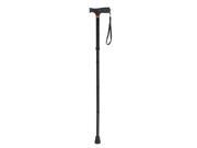 Drive Medical rtl10304 sh Soft Handle Folding Cane Black