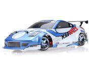 1 10 Scale Exceed RC MadSpeed Electric Powered Drift Car 350 Style Blue