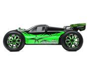 1 8Th EP Mad Warrior Racing Edition Truggy Ready to Run RTR Brushless Motor ESC Lipo Star Green