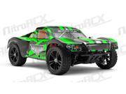 Iron Track RC Spatha 1 10 Scale 4WD Electric Short Course Truck Ready to Run Green