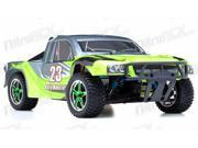 1 10th 2.4Ghz Brushless Exceed RC Rally Monster Electric RTR Racing Truck AA Green