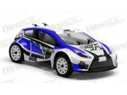 MicroX Racing 1 24 Micro Scale RC Rally Car Ready to Run 2.4ghz Blue