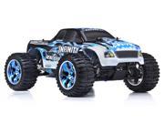 1 10 2.4Ghz Exceed RC Infinitve Nitro Gas Powered RTR Off Road Monster 4WD Truck Fire Blue
