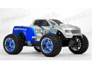 1 10 2.4Ghz Exceed RC Infinitve Nitro Gas Powered RTR Off Road Monster 4WD Truck Blue