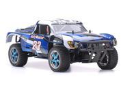 1 10 2.4Ghz Exceed RC Rally Monster Nitro Gas Powered RTR Off Road Rally Car 4WD Truck Stripe Blue