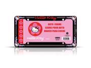 Hello Kitty Glitter License Plate Frame