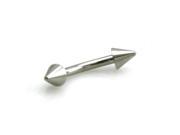 Stainless Steel Spike Barbell Style Classic Eyebrow Piercing Ring