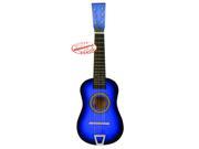 Star Kids Acoustic Toy Guitar 23 Blue Color MG50 BL