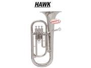 Hawk Nickel Plated Bb Baritone Horn WD BT512