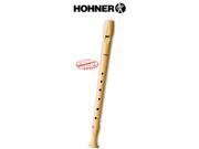 Hohner Soprano Plastic Recorder Ivory Baroque Fingering 9509