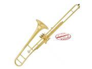 Fever Valve Gold Bb Trombone with Case and Mouthpiece