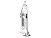 Jupiter Standard Silver Plated Bb Trumpet JTR700S