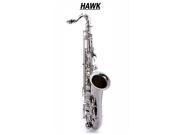Hawk Tenor Saxophone Nickel Finish with Case Mouthpiece and Reed