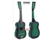 Star Kids Acoustic Toy Guitar 23 Inches Color Green