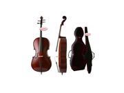 D Luca Meister Handmade Ebony Fitted Cello With Hard Case 1 4