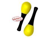 D Luca Kids 4.75 inches Small Plastic Yellow Maracas