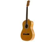 Fever 3 4 Size Acoustic Guitar 38 Inches Brown FV 030 BW