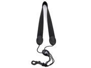 Rico Saxophone Strap Soprano Alto Black Nylon Snap Hook