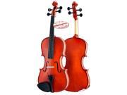 D Luca Meister Ebony Fitted Beginner Violin Outfit 1 2