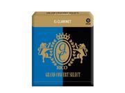 Rico Grand Concert Select Eb Clarinet Reeds Strength 2.5 10 pack