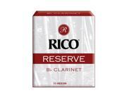 Rico Reserve Classic German Bb Clarinet Reeds Strength 3.0 10 pack