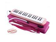 D Luca Pink 37 Key Melodica with Case M37 PK