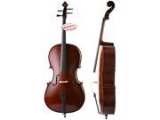 D Luca Meister Handmade Ebony Fitted Cello 1 4