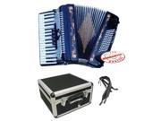 Rossetti Piano Accordion 72 Bass 34 Keys 5 Switches Tiger Stripes