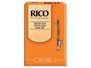 Rico Contrabass Clarinet Reeds Strength 3.5 10 pack