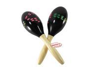 D’Luca Wood Maracas Blue 8 Inches