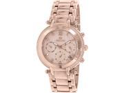 Precimax PX13348 Women s Glimmer Elite Rose Gold Stainless Steel Swiss Chronograph Watch with Mother Of Pearl Dial
