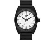 Adidas Men s Santiago ADH2715 Black Rubber Quartz Watch with White Dial
