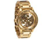 Nixon Men s A037502 00 Gold Stainless Steel Quartz Watch with Gold Dial