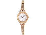 Guess Women s U0135L3 Rose Gold Stainless Steel Quartz Watch with Silver Dial