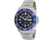 Swiss Precimax PX13222 Aqua Classic Automatic Men s Black Dial Stainless Steel Analog Watch