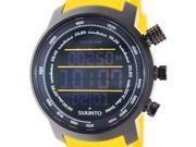 Suunto Men s Elementum SS019172000 Yellow Silicone Quartz Watch with Digital Dial