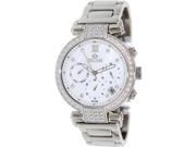 Precimax Women s Siren Elite PX13337 Silver Stainless Steel Quartz Watch with Mother Of Pearl Dial